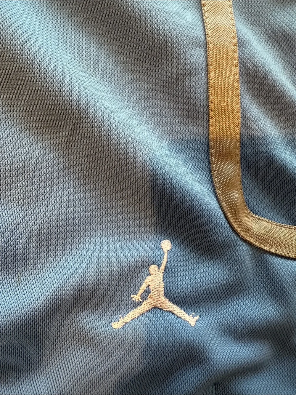 Vintage Jordan Brand UNC Powder Blue Basketball Tearaway Snap Shorts - Men’s XL